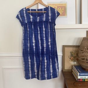 indigo tie-dye vintage APC summer dress! medium